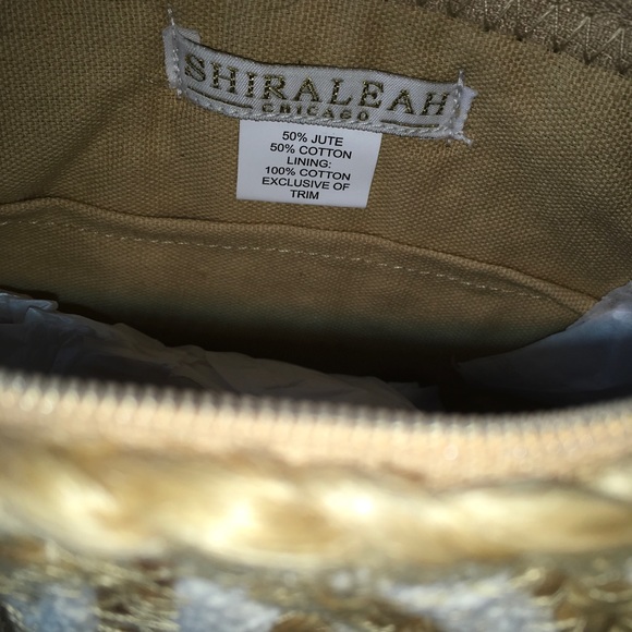 NWT Express Woven Clutch, Neutral Tones - Picture 4 of 4